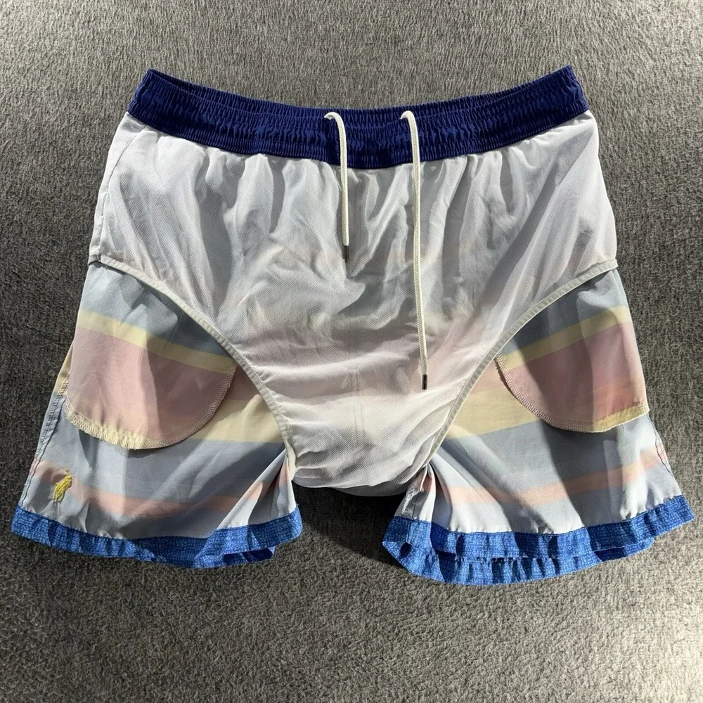 Polo Ralph Lauren Shorts Mens 2XL Lined Swimwear Lightweight Swim Stripes